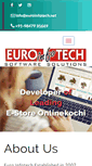 Mobile Screenshot of euroinfotech.net
